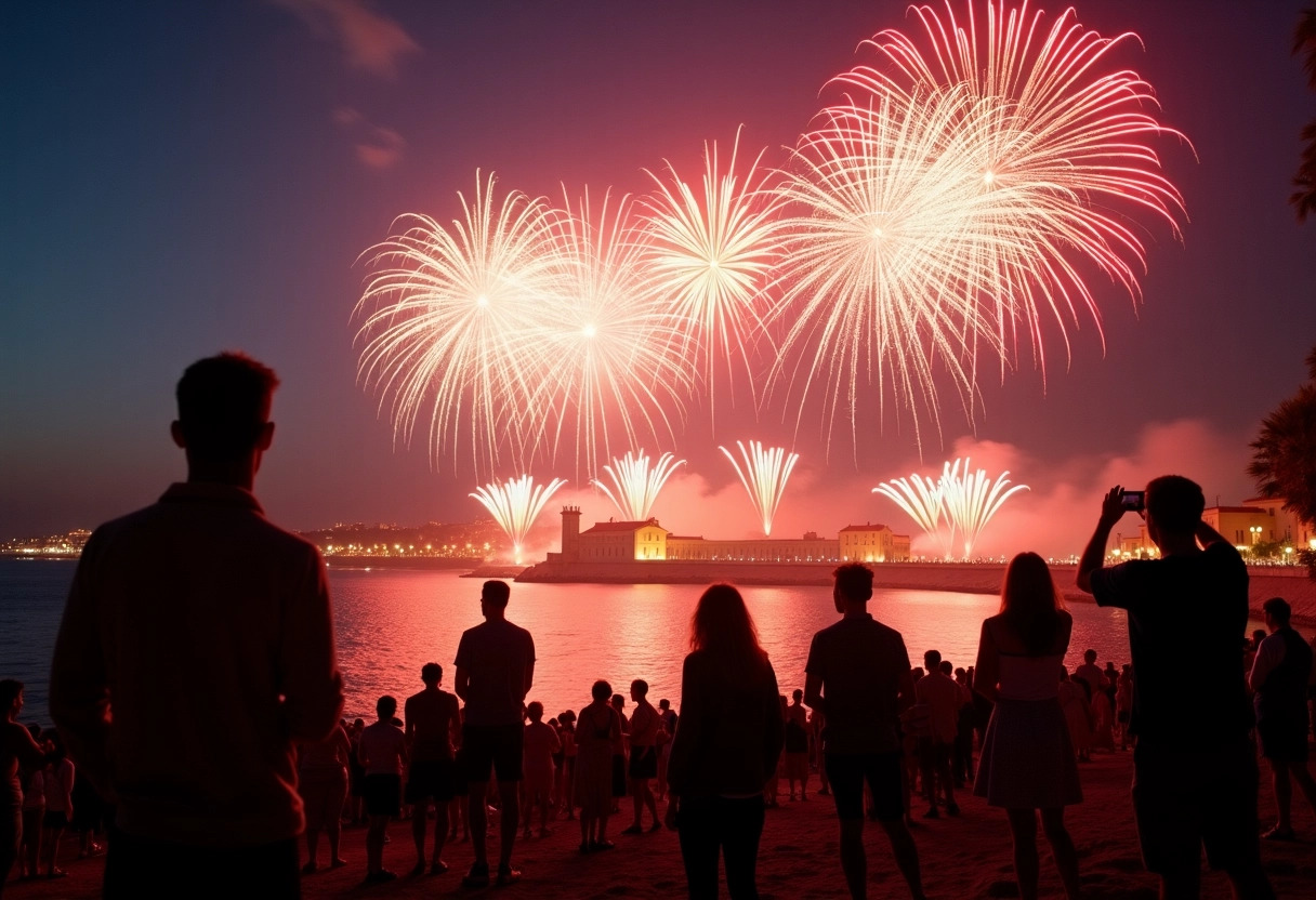 feu d artifice aigues-mortes