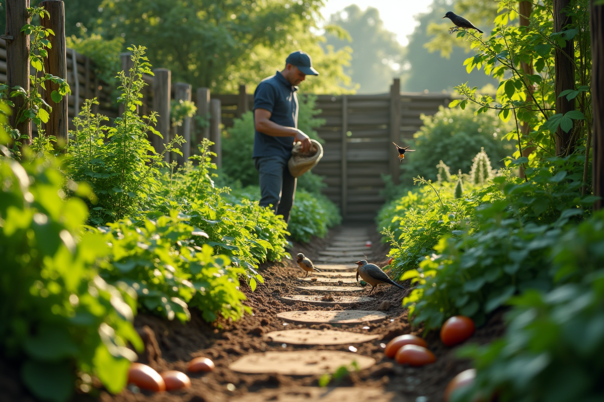 potager carré